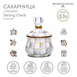 Сахарница с крышкой sterling check 89211-540